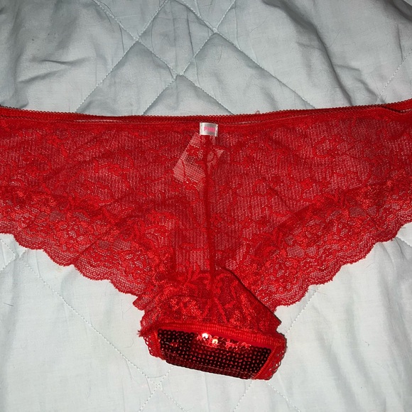 Victoria’s Secret PINK Brand New Sequins Extra Low Rise Hipster Underwear - Picture 3 of 9